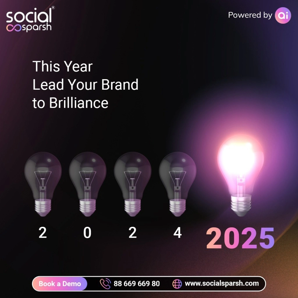 New year. This year lead your brand to brilliance